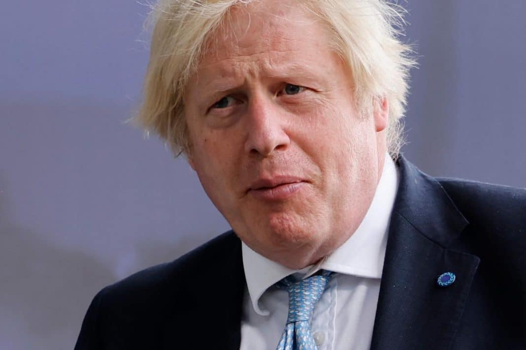 Le PM britannique Boris Johnson