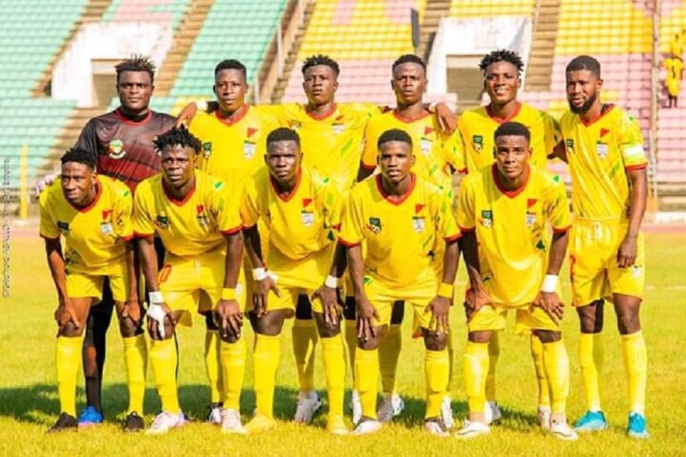 Un ancien groupe des U20 du BÃ©nin