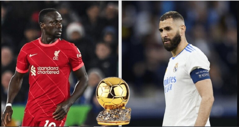 Benzema et Sadio ManÃ© en course pour le Ballon d'Or 2022