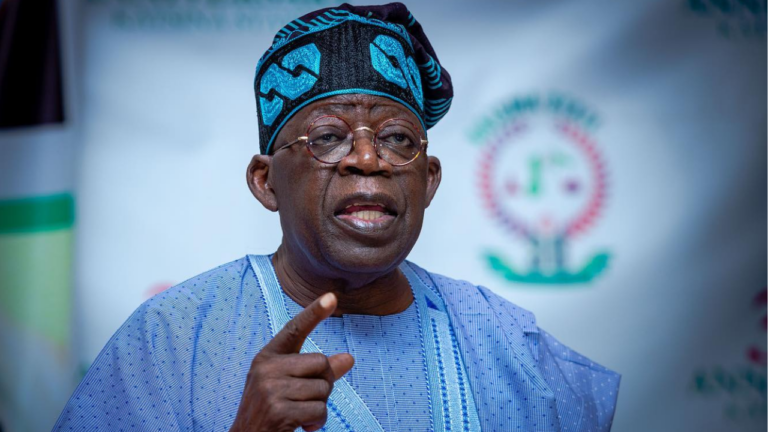 Bola Ahmed Tinubu, prÃ©sident du Nigeria