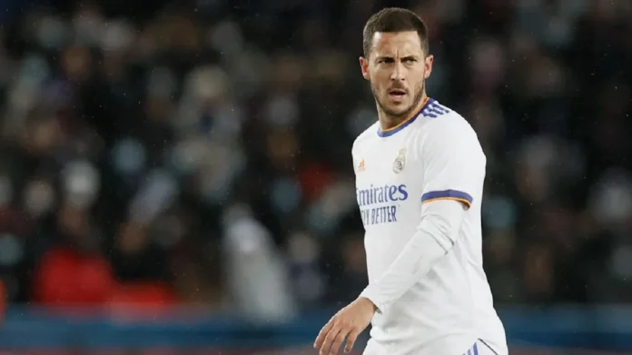 Eden Hazard lors d'un match avec le Real Madrid