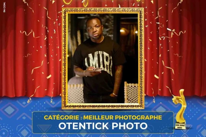 Luc RenÃ© Gbego-Tossa alias Otentick Photo sacrÃ© Meilleur Photographe de l'annÃ©e aux BSA