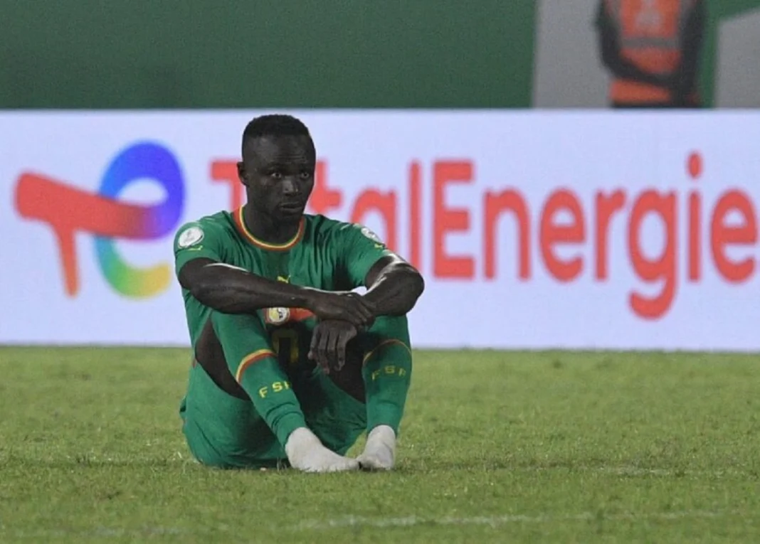 Sadio ManÃ©, attaquant sÃ©nÃ©galais