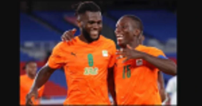 Max-Alain Gradel et Franck KessiÃ©