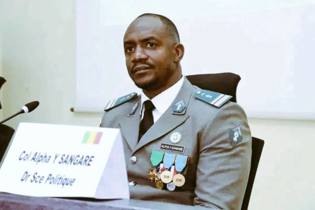 le colonel Alpha Yaya SangarÃ©